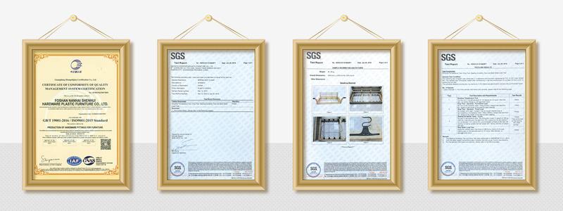 Verified China supplier - Foshan Nanhai Shenhui Hardware Plastic Furniture Limited