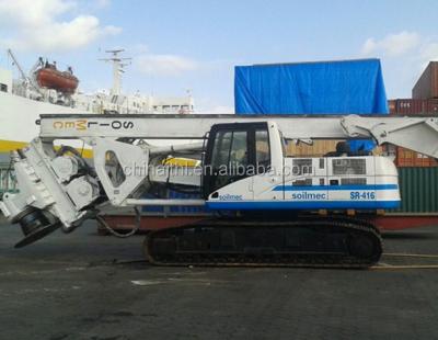 China Kelly drilling rig rotary bar used soilmec R416 hydraulic rig for sale