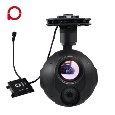 China Wide Range Temperature Measurement Viewpro UAV Payload Sensor Q30TIR-50 Dual Drone Camera 1080p With 50mm Infrared Thermal for sale