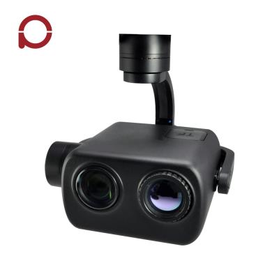 China UHD Temperature Measurement Camera Sensor Radiometric EO/IR Dual Drone Camera Thermal Gimbal with 25mm Lens and 40x Optical Zoom for sale