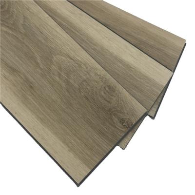 China best quality glueless installation spc vinyl flooring teak planks click vinyl flooring spc stair nosing for sale