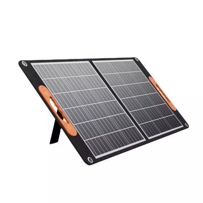 China ZhongFu High Quality 100W Portable Monocrystalline Silicon Folding Solar Panel Folding Solar Panel for sale