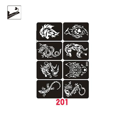 China Temporary tattoo supplies henna stencils for tattooing for sale