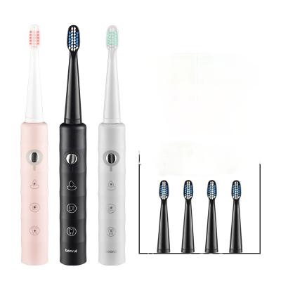 China ABS Sonic Electric Toothbrush, USB 5 Speed ​​Timer Electronic Teeth Whitening Brush Rechargeable Waterproof Soft Toothbrushes IPX7 for sale