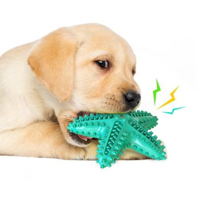 China TPR Stocked Squeaky Interactive Dog Toys Vigorous Aggressive Chew Toy Dog Puzzle Toy For IQ Exercising for sale