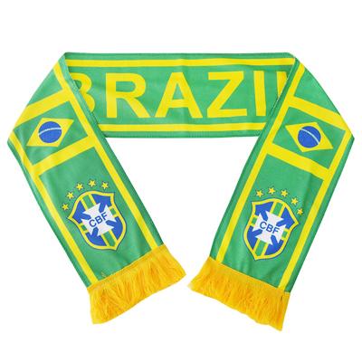 China Wholesale 2022 Qatar Spot World Friendship Support Cup Soccer Fans Scarf Quick Drying Gifts Soccer Stars Cotton Scarf Boys for sale