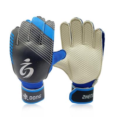 China Finger ProtectionÂ   2022 Qatar World Cup Sports Fans Goalie Mitts Latex With Finger Protection For Kids Soccer Goalie Mitts for sale