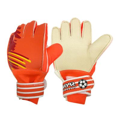 China Finger ProtectionÂ   New Professional Mittens With Fingertips Kids Goalie Mitts PU Latex Football Forming 2022 Qatar World Soccer Cup for sale