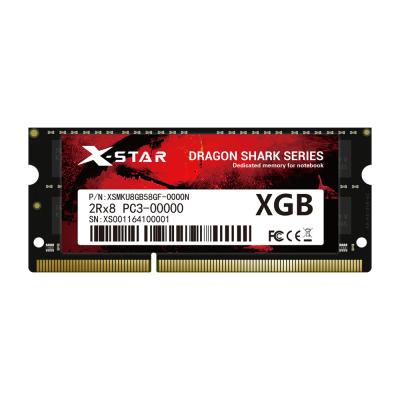 China X-STAR LAPTOP RAM 8GB ddr3 pc3 sodimm 1333 pin 1600 240 for laptop for sale