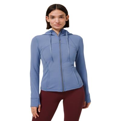 China New Design Breathable Wholesale Workout Clothes Women Fashion Comfortable Yoga Jacket for sale