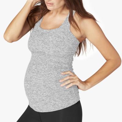 China Maternity Breathable Wear Clothing OEM Radiation Protection Pregnant Women Beach Top Maternity Clothes Plus Size Vest for sale