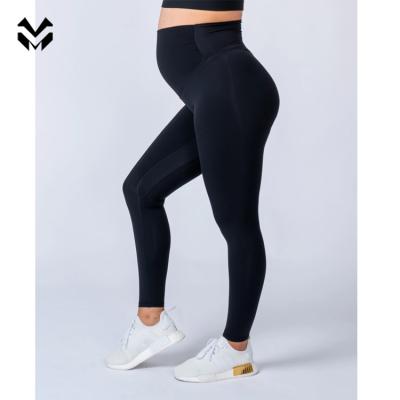 China Classic Style Radiation Protection Pregnant Women Soft Nylon Maternity Leggings Pants Pregnant Leggings for sale