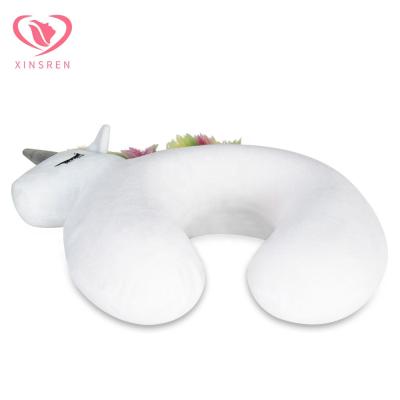 China Memory Amazon Memory Foam Travel Plush Animal Rests Unicorn Kids Rest for sale