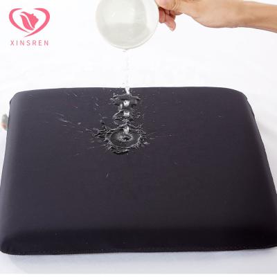 China Outdoor Stadium Massage Waterproof Canvas Cover Memory Foam Square Cushion for sale