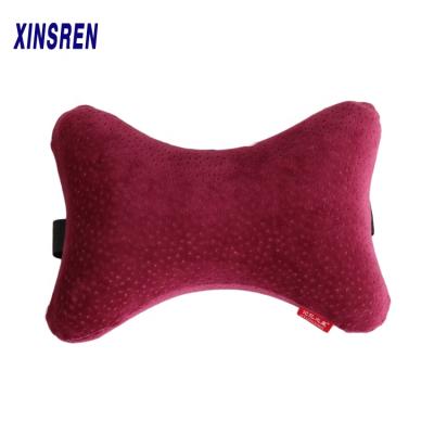 China Head Massage Car Seat Headrest Bone Pillow Pad Memory Foam Neck Rest Support Cushion for sale