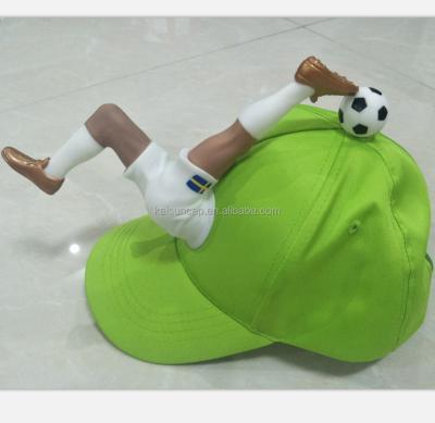 China 100% design soccer hat/polyester kaisun hat new for 2018 world cup sweden fin logo hat for football fans for sale