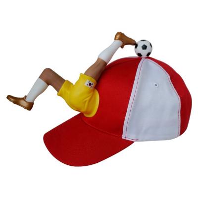 China OEM COMMON Custom rpet Embroidered Logo Football Soccer Fans Sport Baseball Caps Hats and Caps for sale