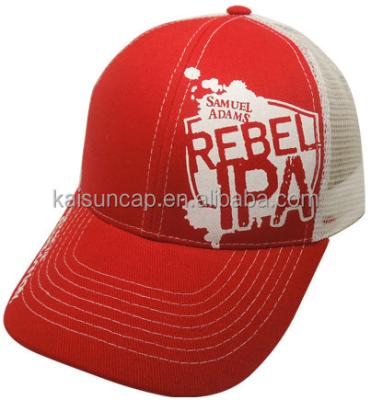 China JOINT sedex and coca-cola audit cotton fty heavy brushed hat with mesh fabric, best seller hat for sale