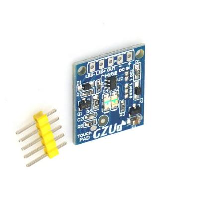 China Taidacent UTouch01B DIY PRESSURE SENSOR One Touch Switch Module UTouch01B One Touch Capacitive Sensor for sale