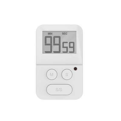 China Stocked Countdown Timer Electronic Clock Small Digital Timer Kitchen Tools for sale