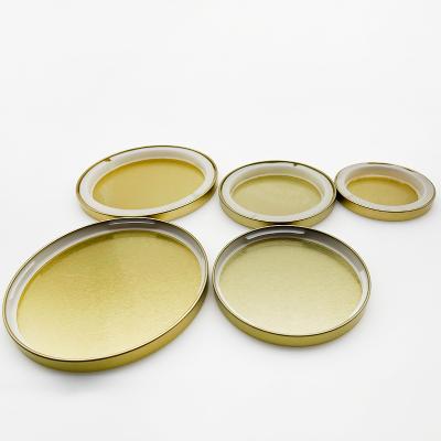 China Non Spill High Quality Custom Reusable Mason Jar Metal Wide Mouth Canning Lids With Rings for sale