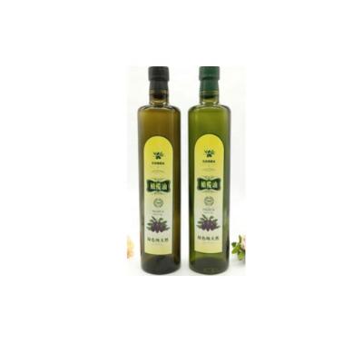 China Empty Amber Dark Green 250ml 500ml 750ml 1000ml Olive Oil Glass Bottle Frying Oil Dispenser Cooking Olive Oil Bottles Bottel And Vingear for sale