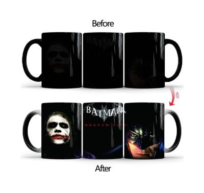 China Joker Viable Series Arabic Coffee Mug Sublimation Ceramic Mugs Wholesale Foreign Trade Changing Photo Color Coffee Mug for sale