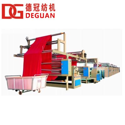 China Garment Shops Deguan DG Factory Supply Heat Arrangement Stenter Directly With 10 Chambers 2600mm Oil Heat Source for sale