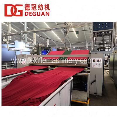 China Garment Shops DG DEGUAN Textile Felt Calender Machine For Tubular Knitted Fabric for sale