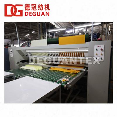 China Garment Shops Deguan DG Textile Machinery Stenter /Relax Finish Drying Machine / Tubular Compactor / Ball Padder / Automatic Cutting Machine for sale