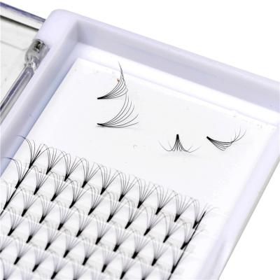 China Premade Fans 3D 4D 5D 6D 10D 20D Individual Fan Volume Eyelash Extension With 0.07 Mm 0.10Mm for sale