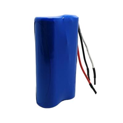 China rechargeable toys 3.7V 18650 5800mAh /6000MAH/6200mah/6400mah/6800mah lithium ion battery pack with bms and connector for sale