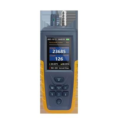 China TC-8100 High Sensitivity PM2.5 Detector Particle Monitor Dust Air Quality Monitoring Meter Professional Air Analyzer 0.3 for sale