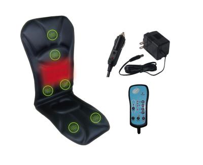 China Sports Factory Car Seat Covers Car Plug Massage Heating DC 12V Car Seat Massage Cushion for sale