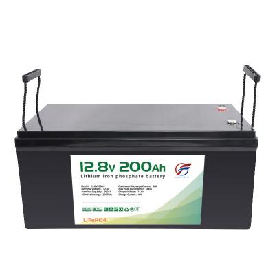 China Long Lifespan 200Ah Lithium Ion Battery Pack 12V Large Capacity Energy Storage Portable Outdoor Power Supply for sale