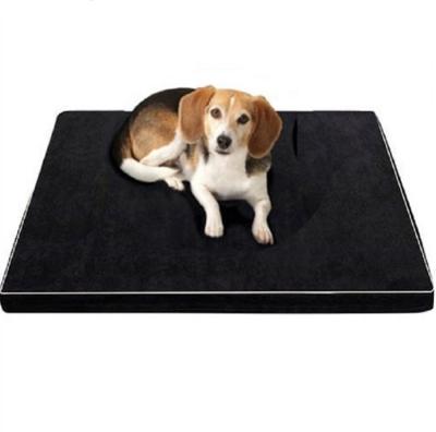 China Wholesale Viable Detachable Pet Bed Washable Memory Foam Mat For Large Dog for sale