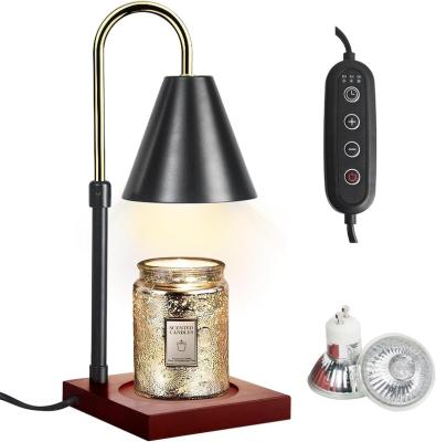 China Metal Candle Warmer Lamp, Electric Candle Wax Warmer Lamp with Timer & Dimmer, Height Adjustable Scented Candles for sale