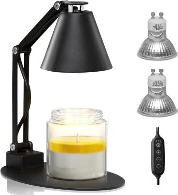 China Metal Candle Warmer Lamp, Dimmable Candle Warmer Lamp with Timer, Electric Adjustable Candle Lamp Warmer for Scented Wax for sale