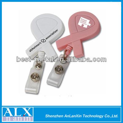 China Hot-selling ABS/metal ABS/metal badge holder retractable pull reel for sale