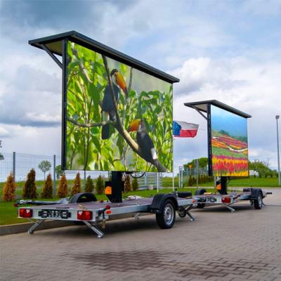 China OUTDOOR Advertising Truck Bus Car LED Screen Outdoor Video LED Display P4/P5/P6/P8/P10 for sale