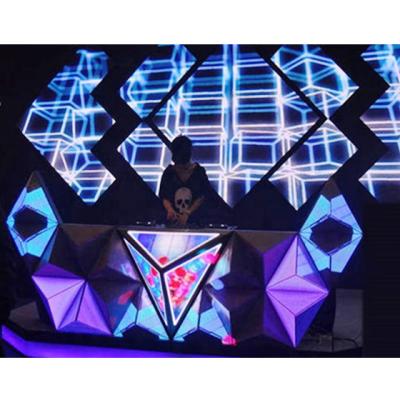 China HD P3.91 P4.81 Indoor Interactive Nightclub LED Digital Video Wall DJ Booth LED Screen for sale