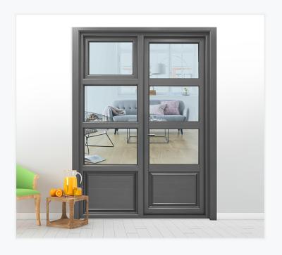 China Modern Luxury Aluminum Casement Door And Aluminum Swing Door For Residential Commercial Aluminum Glass Door for sale