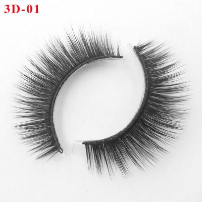 China Long Natural OEM Natural 3D Layered Eyelash Artificial Mink With Super Cost Performance for sale