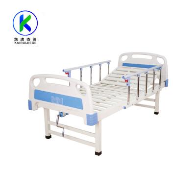 China High Quality Metal ISO CE Manual 1 Crank Medical Bed Cheap Price Hospital Furniture zu verkaufen