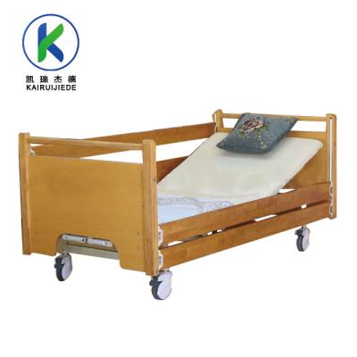 China 2-Function Factory Direct Sale Hospital Equipment Manual 2 Function Bed Home Style Medical Furniture for sale