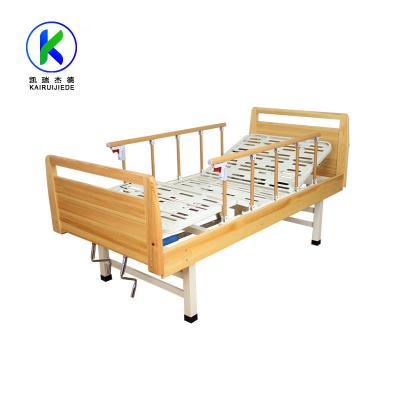 China ISO Certificate CE Medical Bed Multifunctional Nursing Bed Hospital Hospital Room Manual Elder Home Type Adjustable en venta