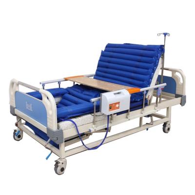 China Factory Options Quality Guarantee 5 Function Manual Or Electric Wooden Nursing Patient Bed For Rehab Home Hospital for sale