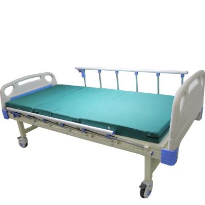 China Hospital Bed Best Selling Hospital Furniture Manufacturers 2 Functions Two Cranks Manual Hospital Bed for sale