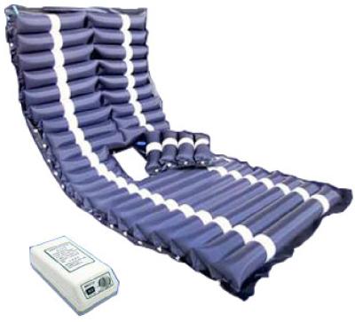 China Folding Anti Decubitus Air Mattress With Inflatable Pump For Nursing Bed à venda