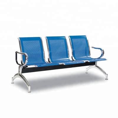 China Manual Or Electric Clinic Airport Hospital Lounge Options Bank 3 Seater Waiting Room Band Seating Waiting Chair Te koop